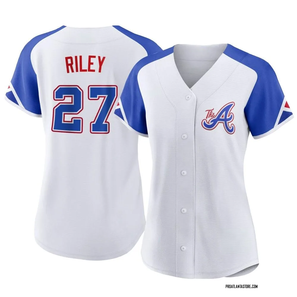 Austin Riley Women's Replica Atlanta Braves White 2023 City