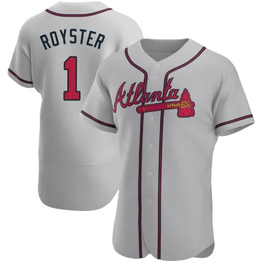 Jerry Royster Men's Authentic Atlanta Braves Gray Road Jersey