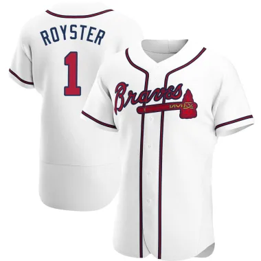 Jerry Royster Men's Authentic Atlanta Braves White Home Jersey